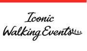 Iconic walking events logo